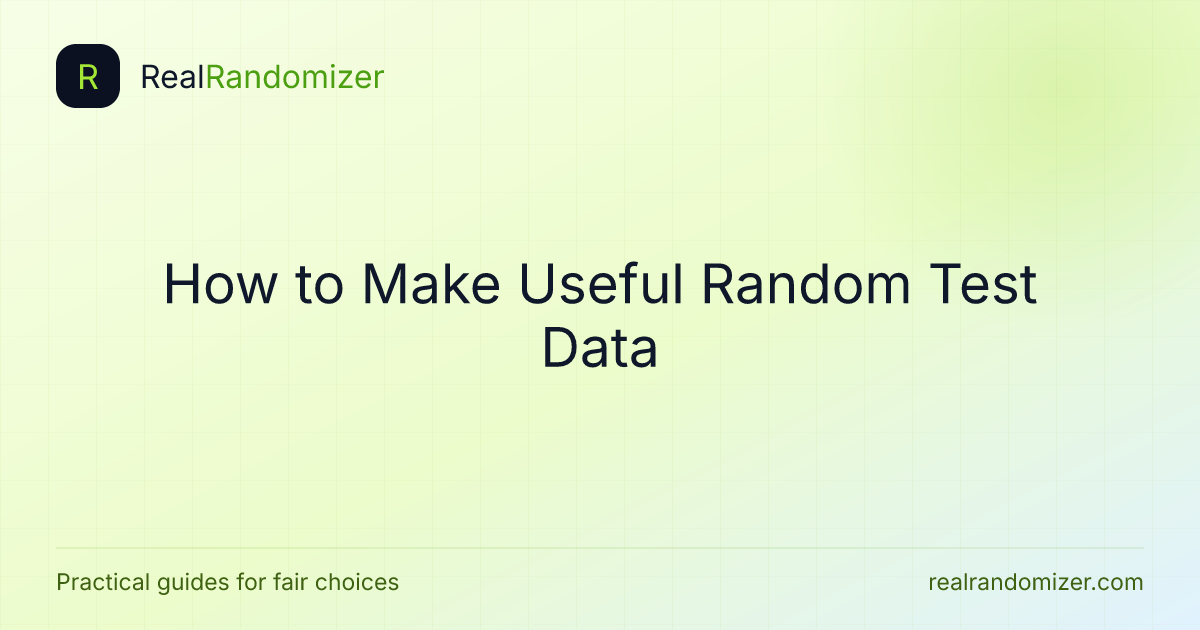 How to Make Useful Random Test Data featured image